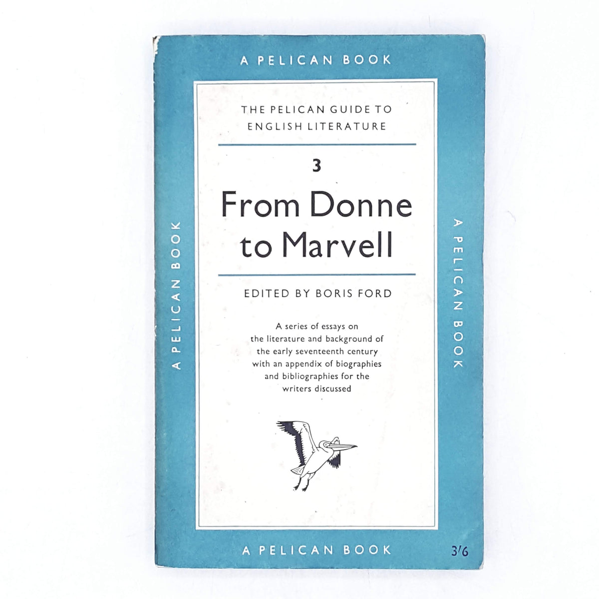 From Donne to Marvell by Boris Ford 1960