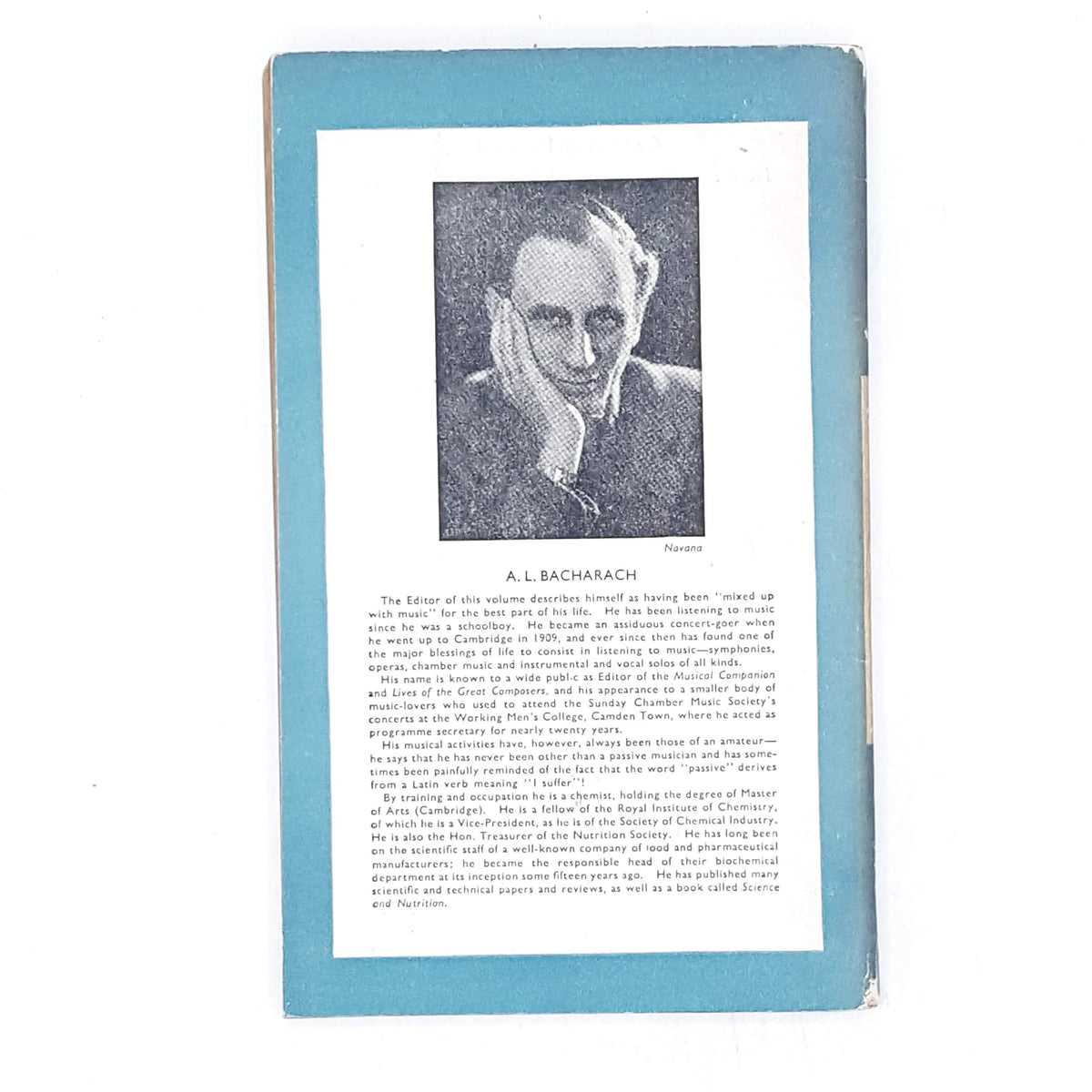 Lives of the Great Composers II by A. L. Bacharach 1947