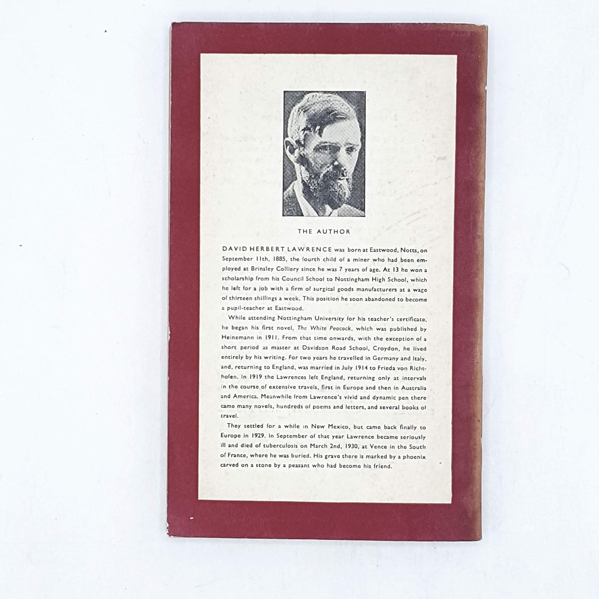 Etruscan Places by D. H. Lawrence 1950