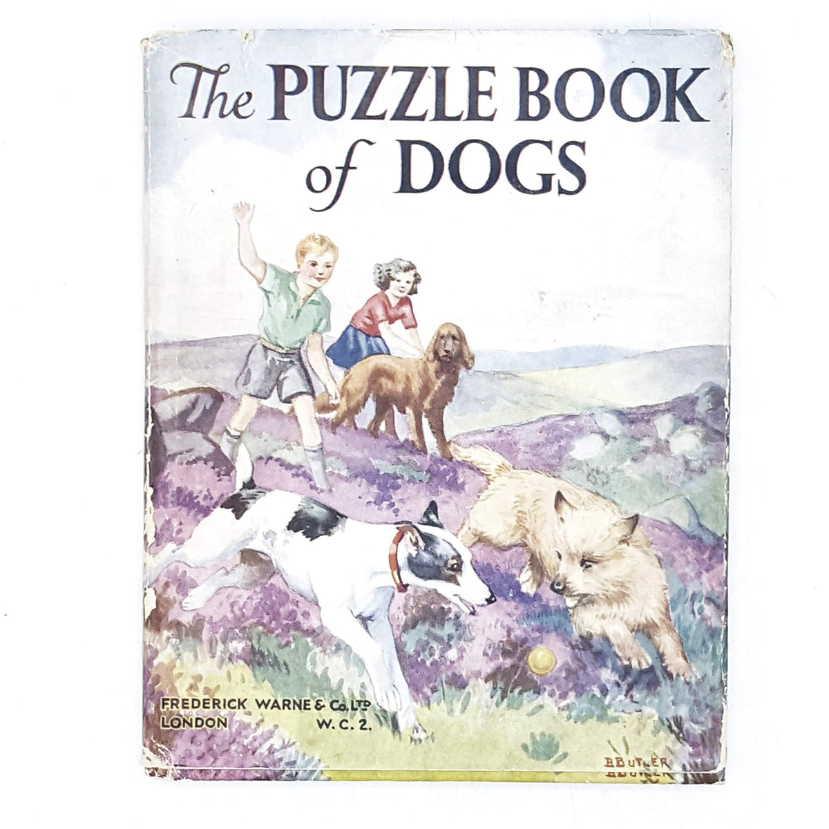 The Puzzle Book of Dogs by Clifford L. B. Hubbard 1949