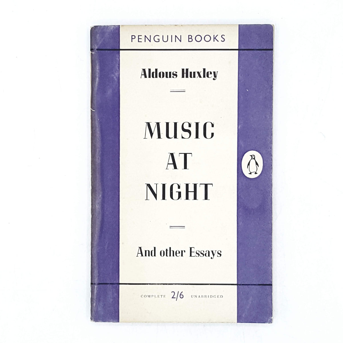 vintage-penguin-music-at-night-by-aldous-huxley-purple-country-house-library