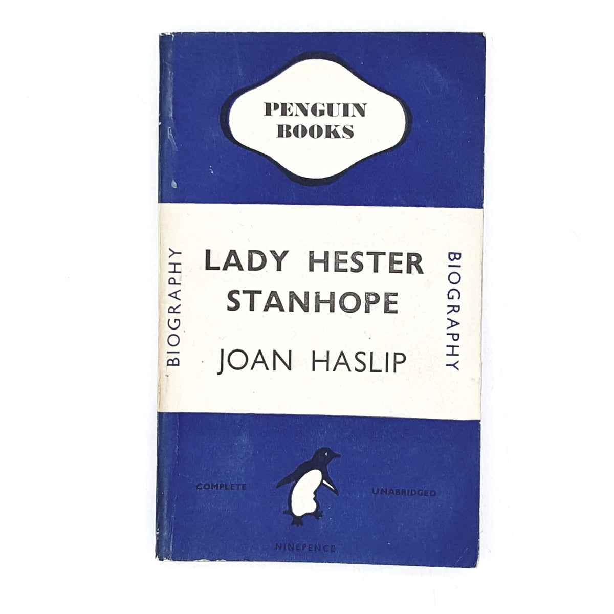 vintage-penguin-lady-hester-blue-biogr-country-house-libraryaphy