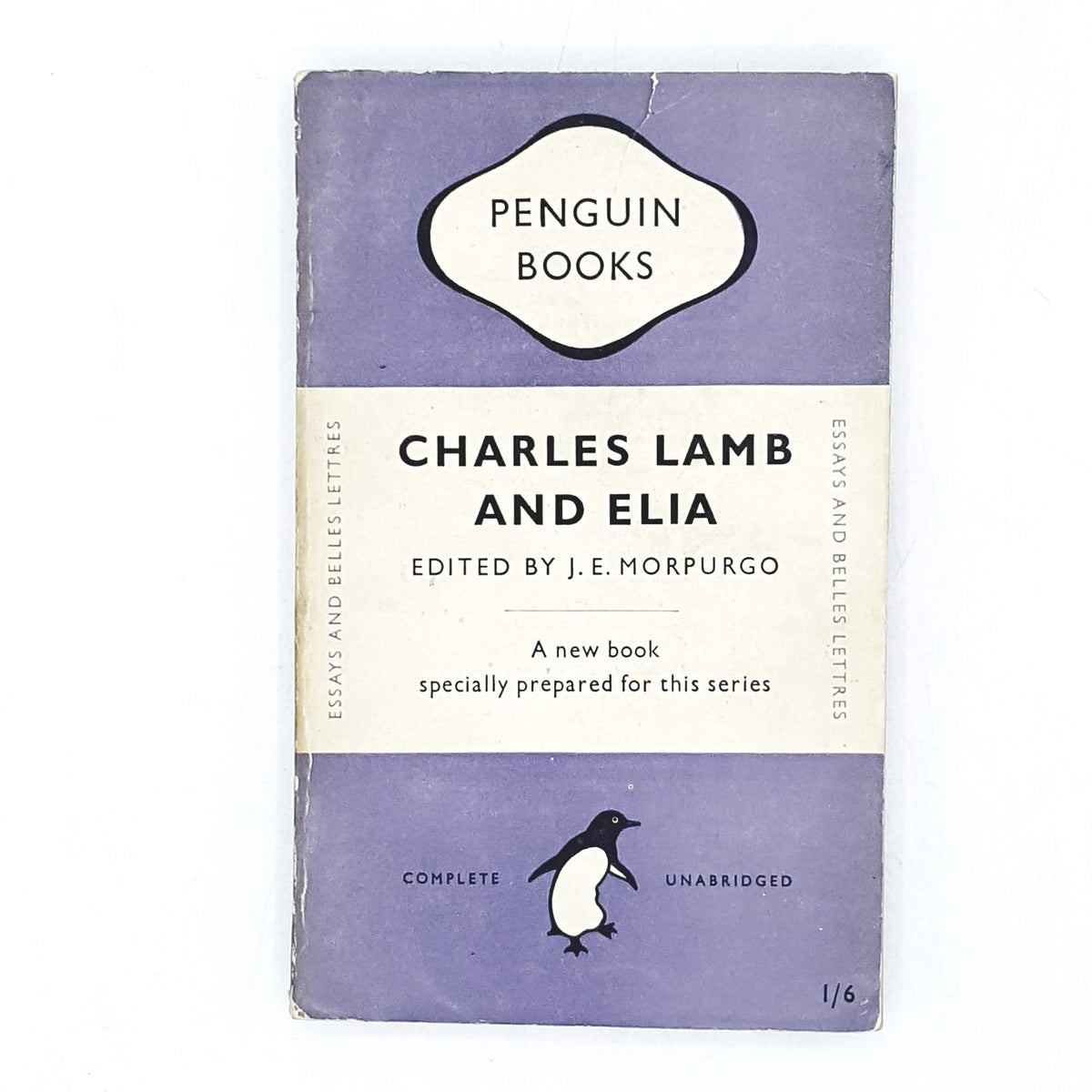 Charles Lamb and Elia by J. E. Morpurgo 1948