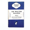 vintage-penguin-sir-walkter-ralegh-blue-biography-country-house-library