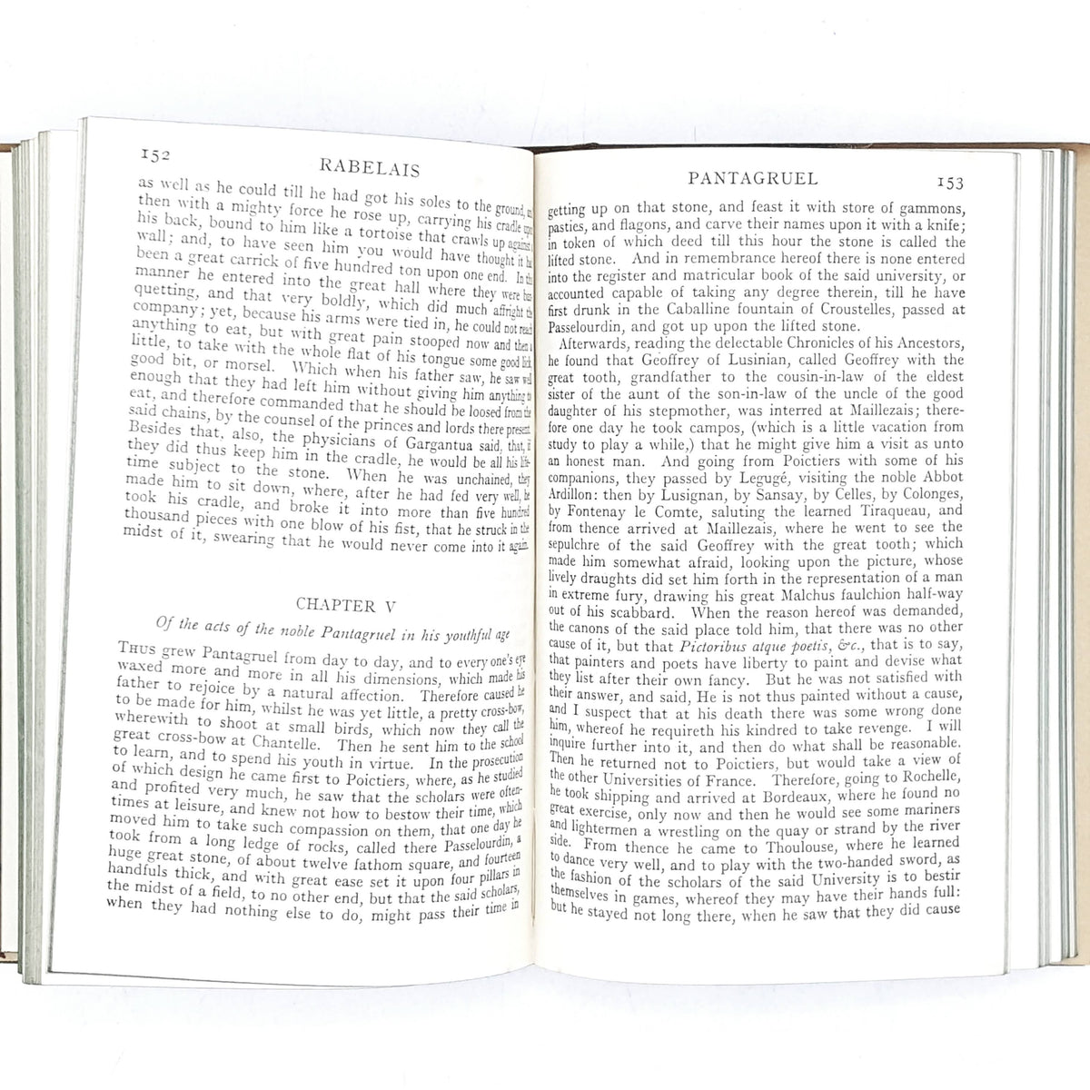 old-book-heroic-deeds-gargantua-pantagruel-rabelais-country-house-library
