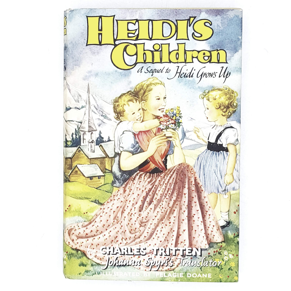 illustrated-heidis-children-by-charles-tritten-1970-rare-books-2nd-hand-bookstore-country-house-library