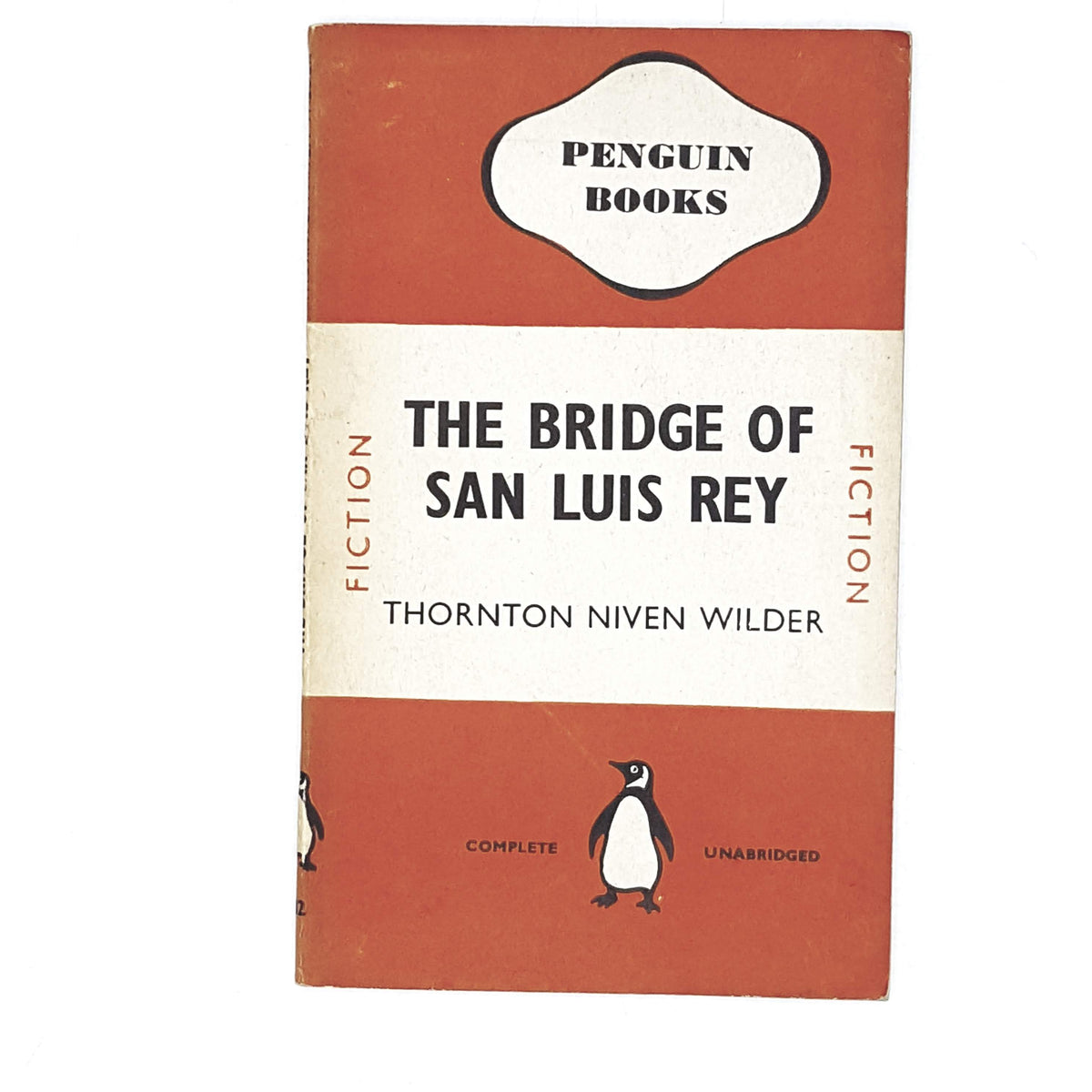 vintage-penguin-the-bridge-of-san-luis-rey-by-thornton-niven-wilder-1941-orange-rare-books-country-house-library