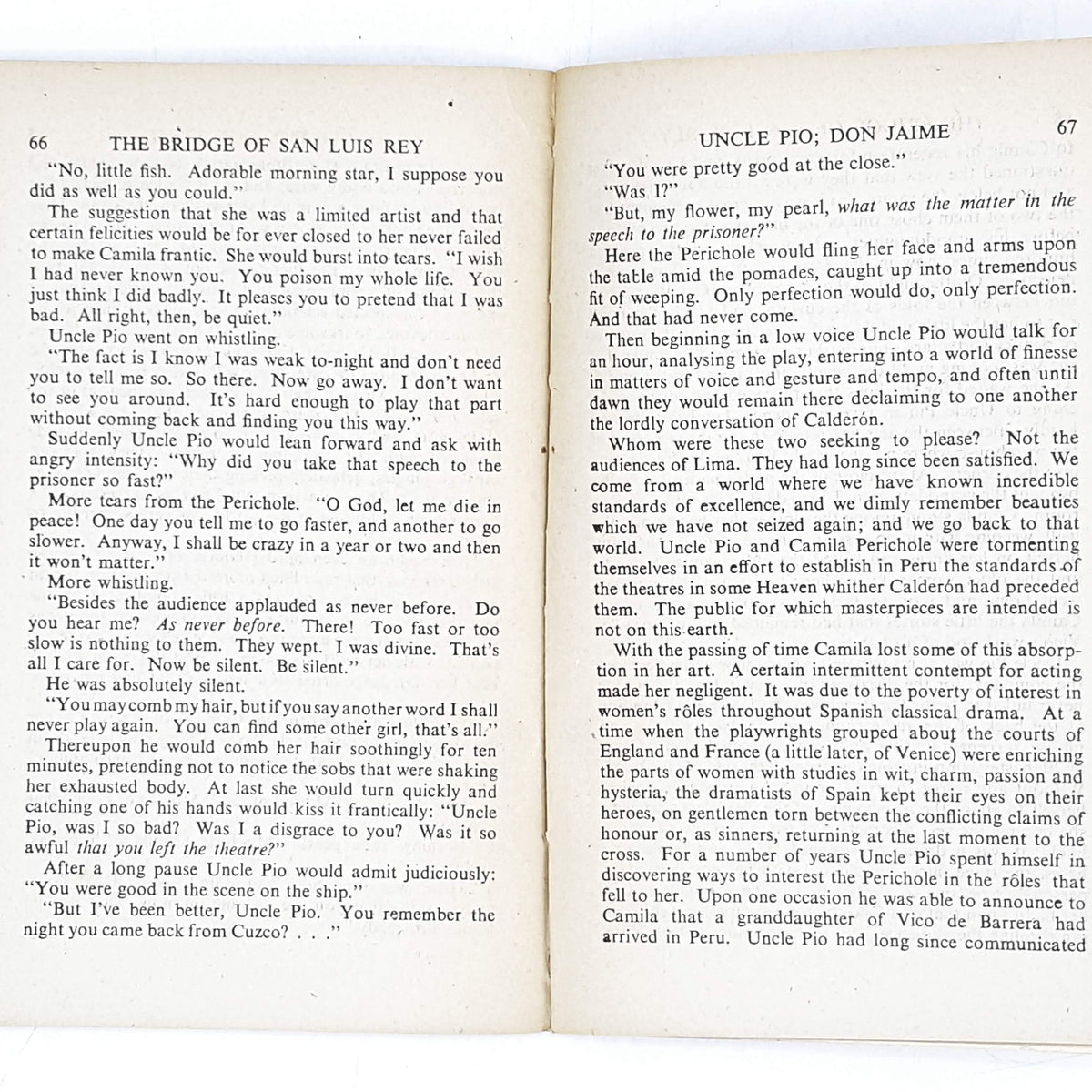 vintage-penguin-the-bridge-of-san-luis-rey-by-thornton-niven-wilder-orange-rare-books-country-house-library