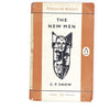 vintage-penguin-the-new-men-by-c.-p.-snow-1961-orange-rare-books-country-house-library