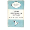 vintage-pelican-what-happened-in-history-by-v-gordon-childe-1948-antique-pale-blue-country-house-library