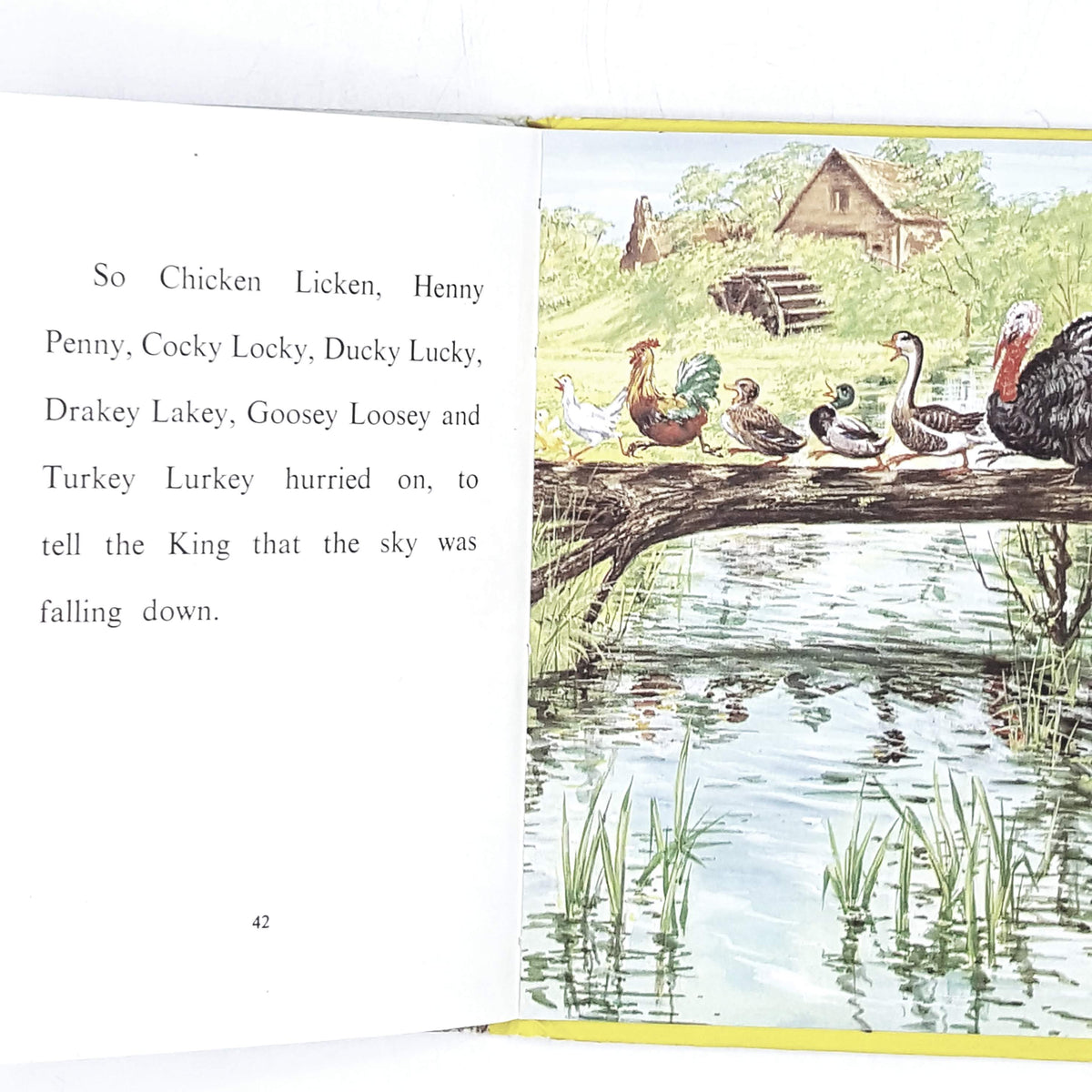 vintage-ladybird-chicken-licken-antique-kindergarten-books-country-house-library