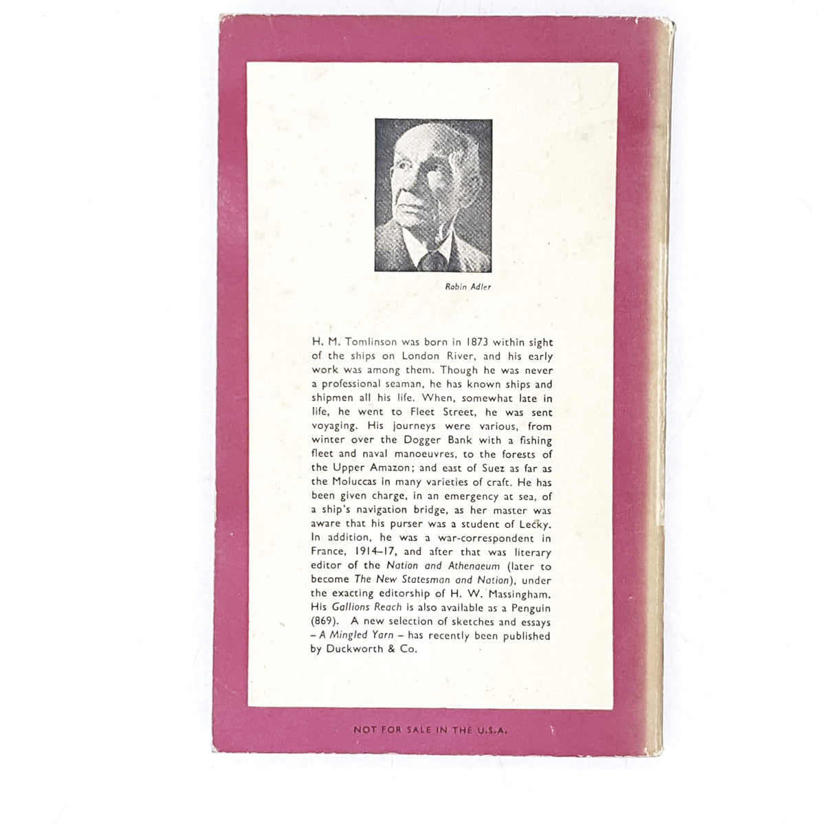 vintage-penguin-the-sea-and-the-jungle-by-h-m-tomilson-pink-antique-books-country-house-library