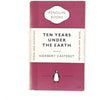 vintage-penguin-ten-years-under-the-earth-by-norbert-casteret-1952-pink-antique-books-country-house-library