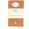 vintage-penguin-sybil-by-benjamin-disraeli-1954-orange-antique-books-country-house-library