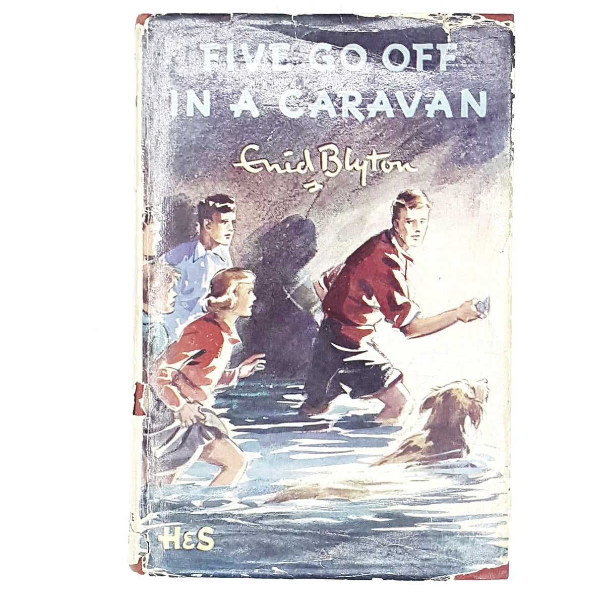 enid-blytons-five-go-off-in-a-caravan-1956-country-house-library