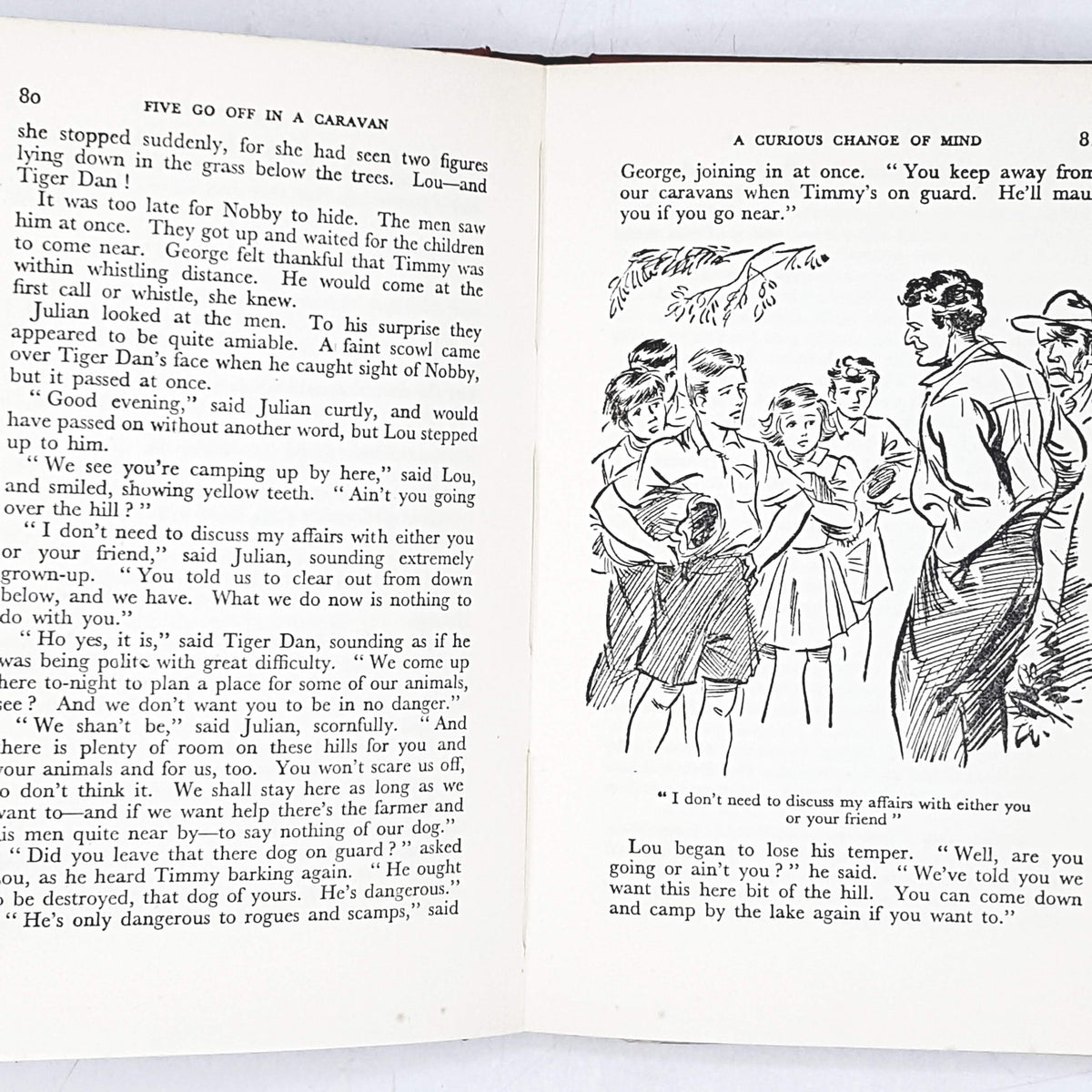 enid-blytons-five-go-off-in-a-caravan-country-house-library
