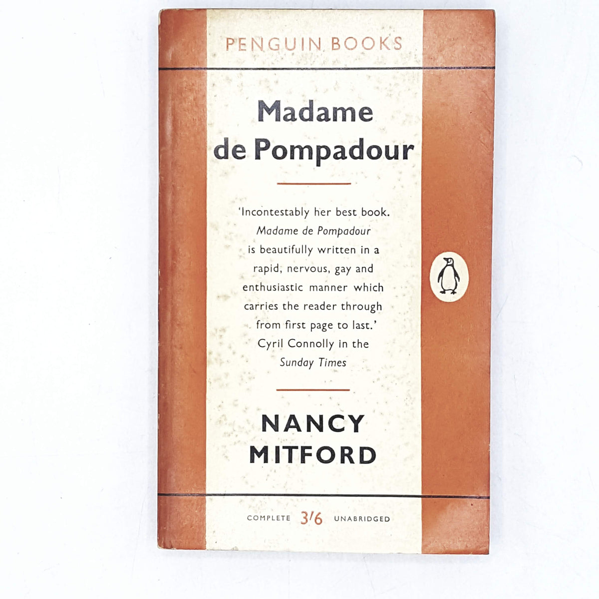 vintage-penguin-madame-de-pompadour-by-nancy-mitford-1960-orange-classic-literature-country-house-library