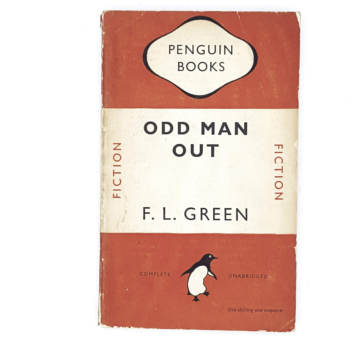 vintage-penguin-odd-man-out-by-f-l-green-1948-orange-classic-literature-country-house-library