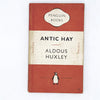 vintage-penguin-antic-hay-by-aldous-huxley-1950-orange-classic-literature-country-house-library