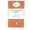 vintage-penguin-the-garden-party-by-katherine-mansfield-1951 -orange-classic-literature-country-house-library