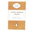 vintage-penguin-those-barren-leaves-by-aldous-huxley-1951-orange-classic literature-country-house-library