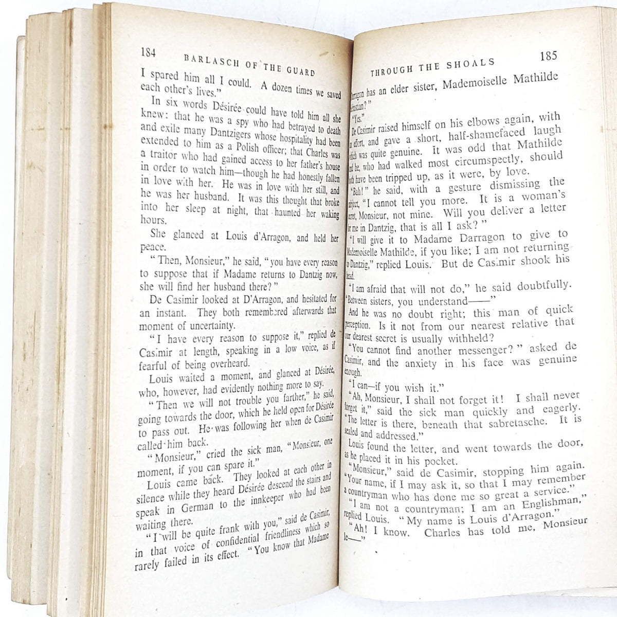 vintage-penguin-barlasch-of-the-guard-by-henry-seton-merriman-orange-classic literature-country-house-library