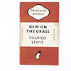 vintage-penguin-dew-on-the-grass-by-eiluned-lewis-1947-orange-classic literature-country-house-library