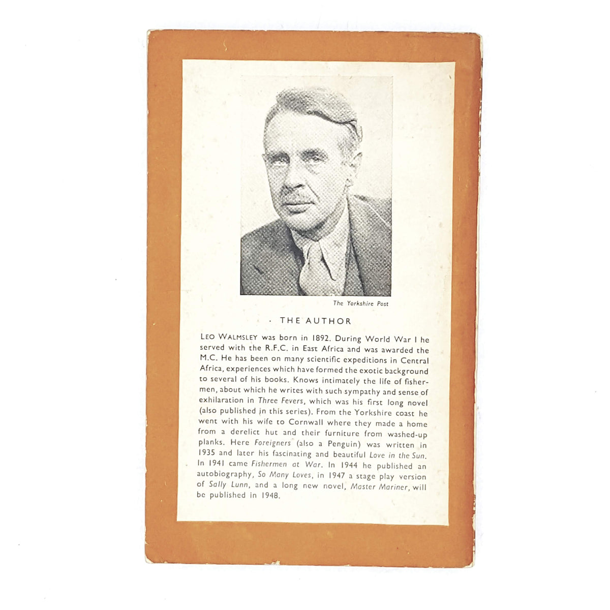 vintage-penguin-phantom-lobster-by-leo-walmsley-orange-classic literature-country-house-library