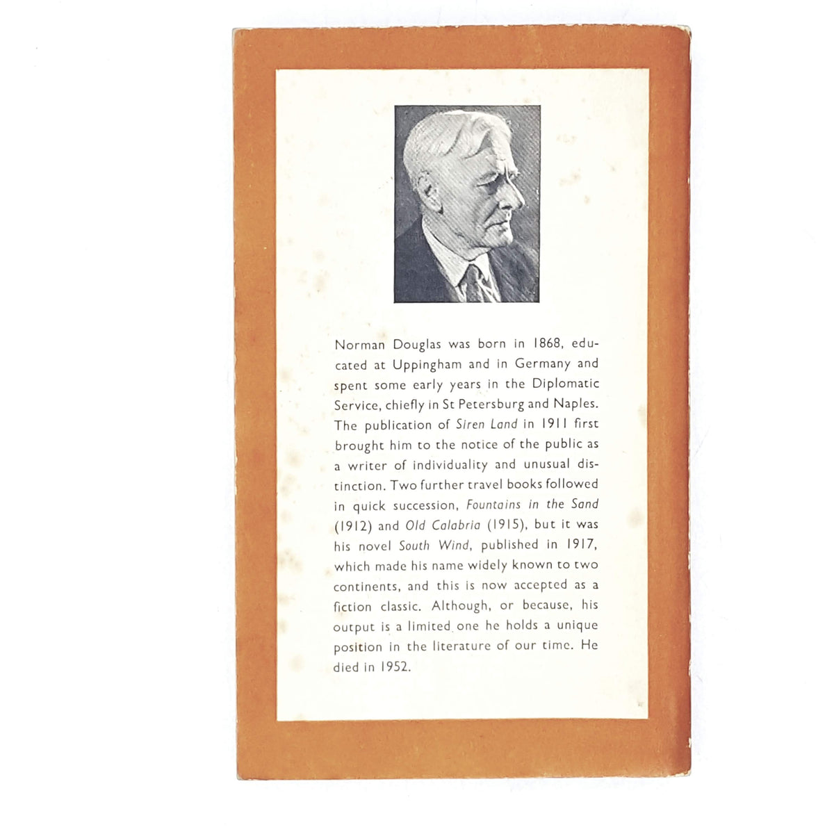 vintage-penguin-south-wind-by-norman-douglas-orange-classic literature-country-house-library