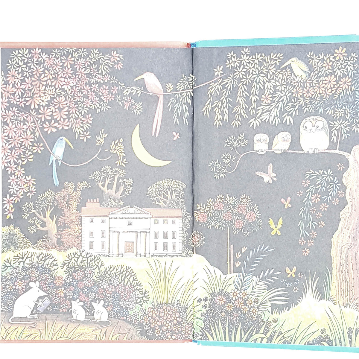 vintage-ladybird-the-red-book-bedtime-stories-kindergarten-books-country-house-library