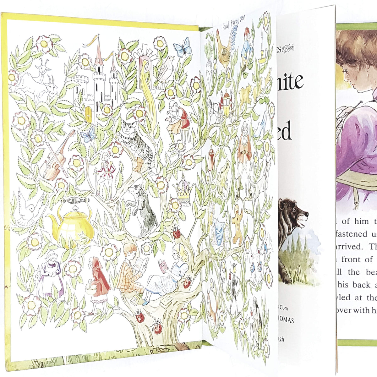 vintage-ladybird-snow-white-and-rose-red-1979-kindergarten-books-country-house