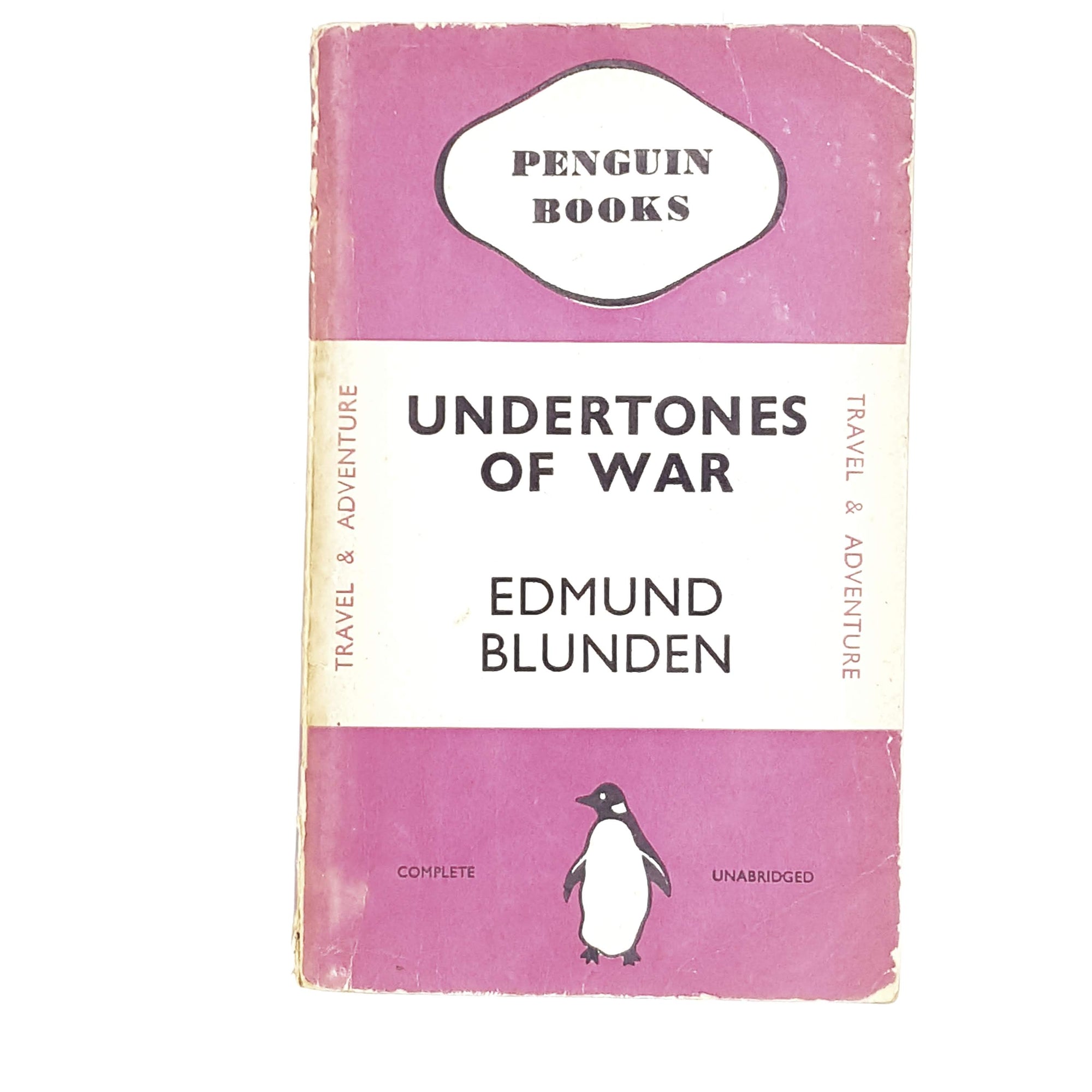 vintage-penguin-undertones-of-war-by-edmund-blunden-1937-pink-country-house-library
