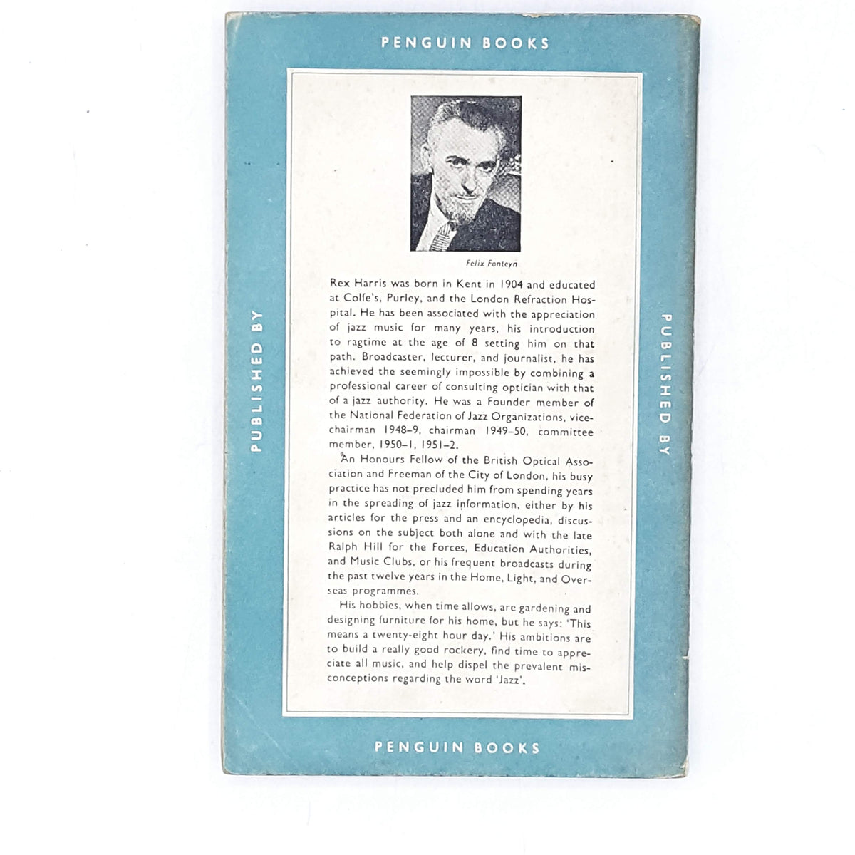 vintage-pelican-jazz-by-rex-harris-1953-pale-blue-country-house-library