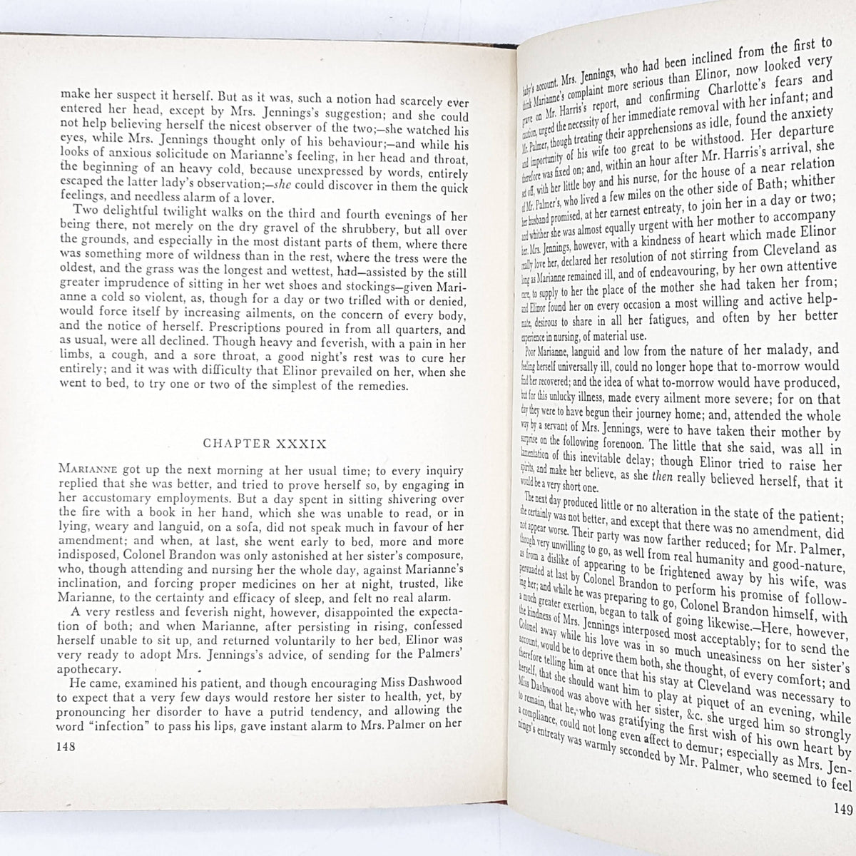 Jane Austen's Sense and Sensibility 1972-3 Bancroft Books