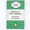 First Edition Vintage Penguin Police at the Funeral by Margery Allingham 1939