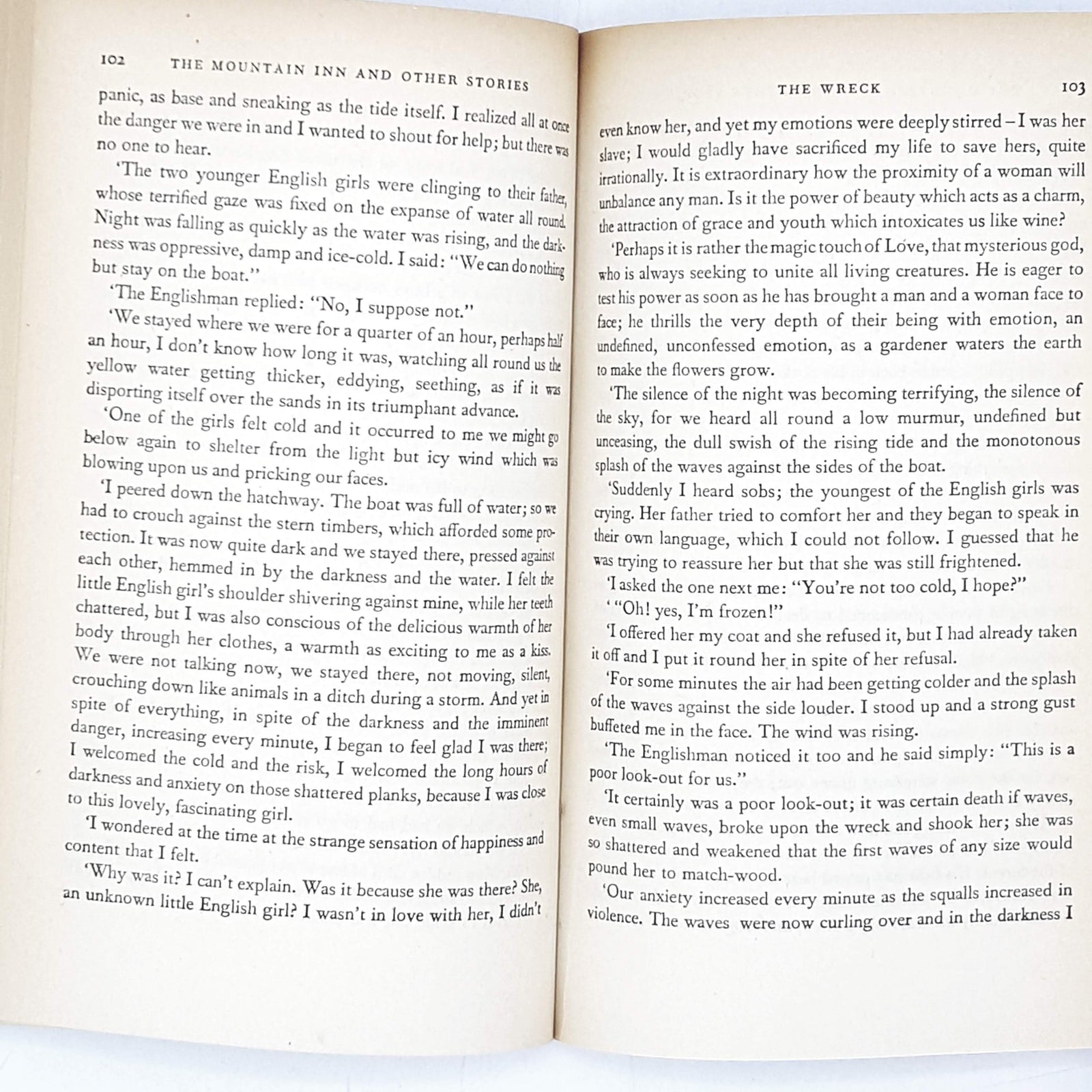 Vintage Penguin The Mountain Inn and Other Stories by Guy de Maupassant 1950s