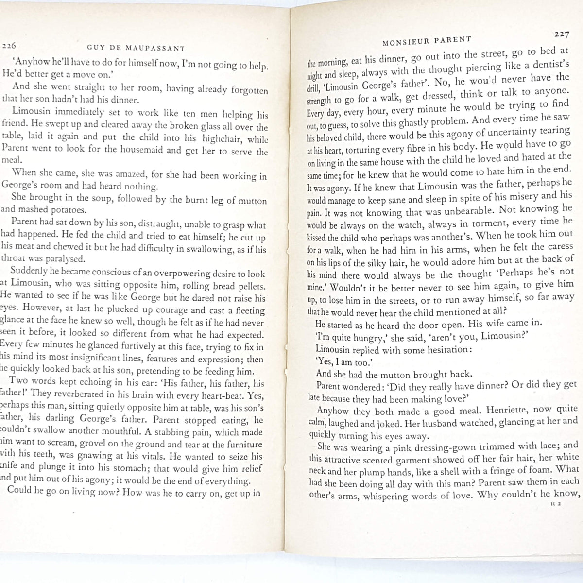 Vintage Penguin Miss Harriet by Guy de Maupassant 1950s