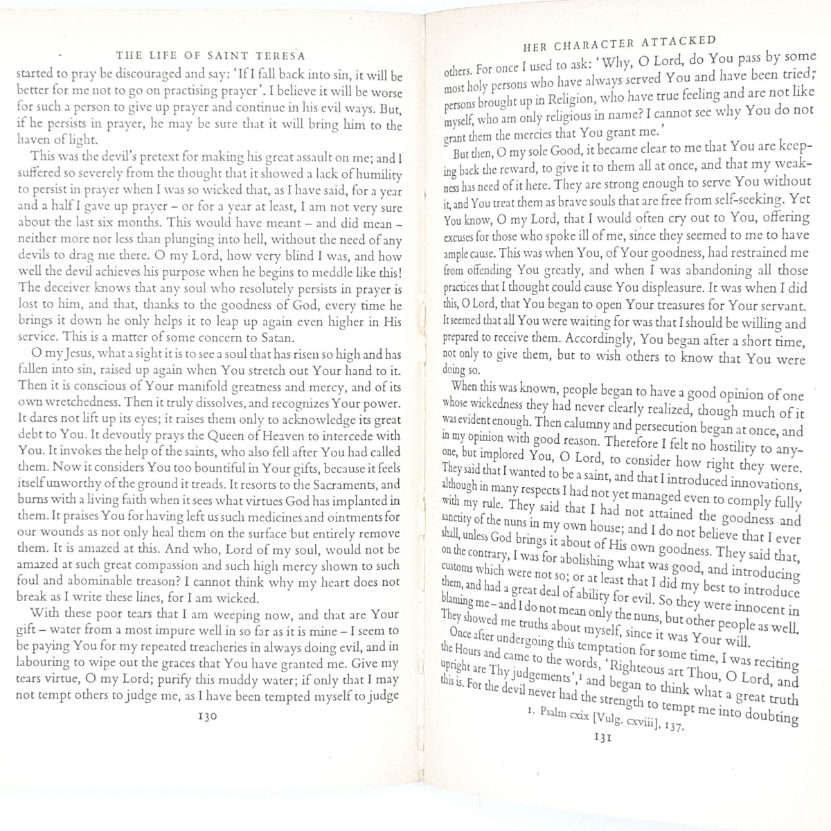 Vintage Penguin The Life of Saint Teresa 1957-1958