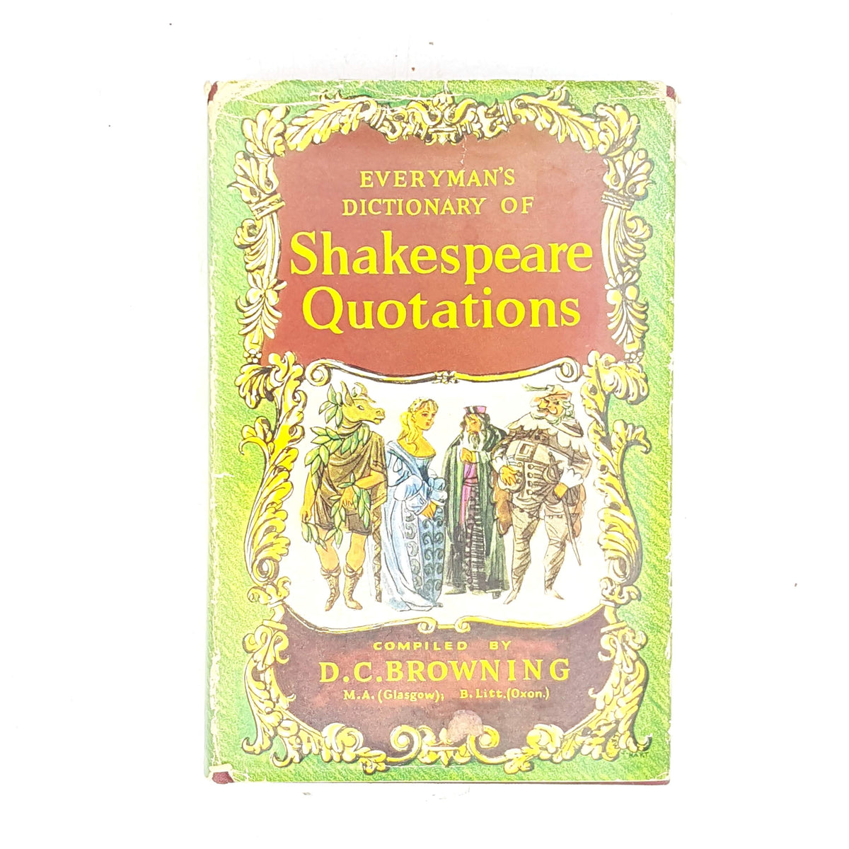green-yellow-england-old-plays-colour-prose-shakespeare-week-writing-quotes-1964-shakespeare-poetry-thrift-books-country-house-library-colour-quotations-