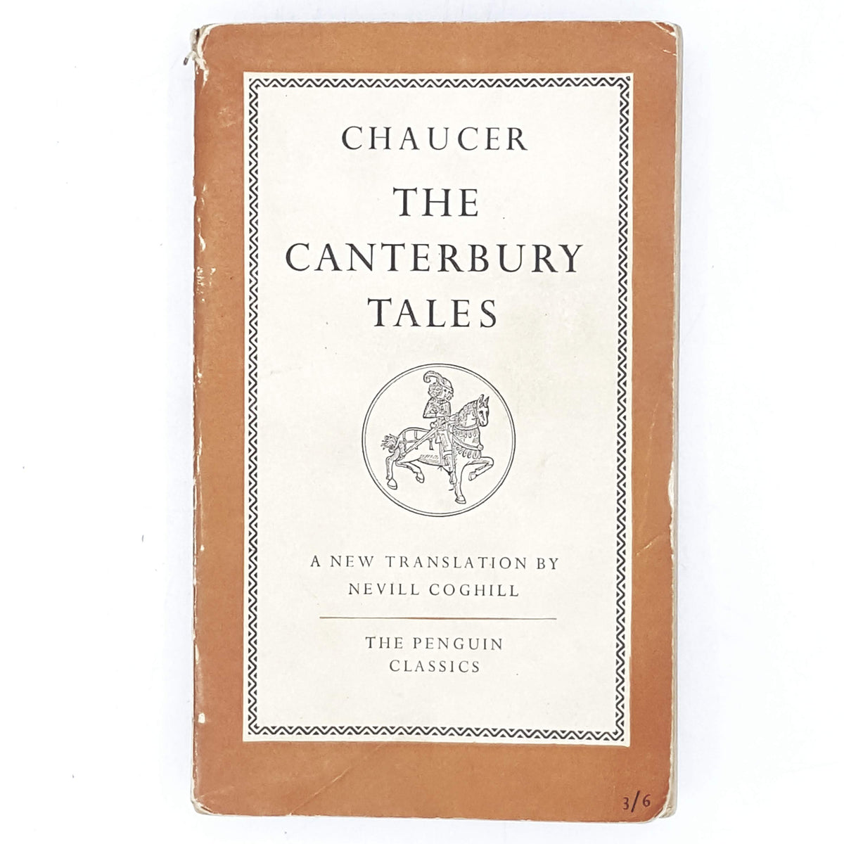 penguin-orange-classic-vintage-chaucer-canterbury-tales