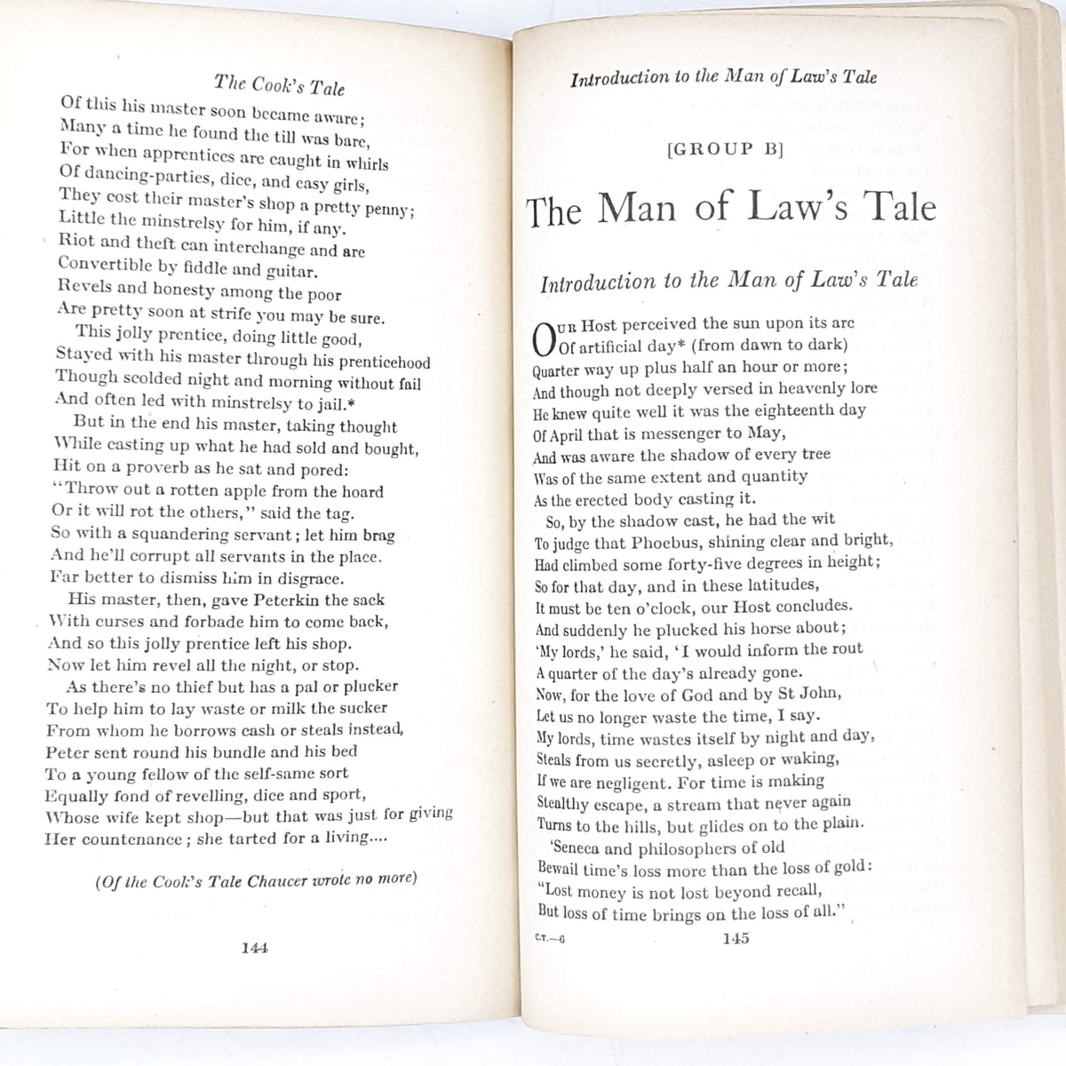 Vintage Penguin Chaucer's The Canterbury Tales 1951-1962