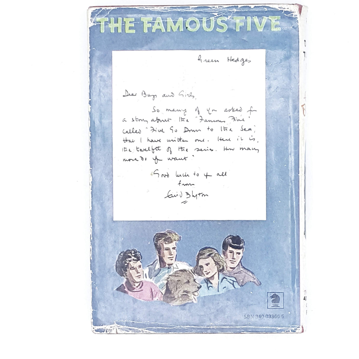 Enid Blyton's Five Go Down To The Sea, illustrated 1959