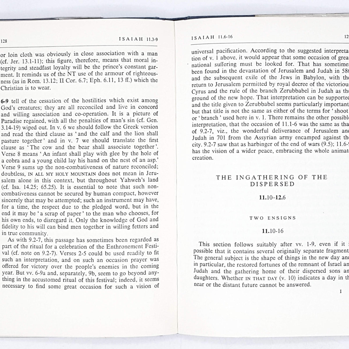 First Edition Isaiah 1 - 39 1962