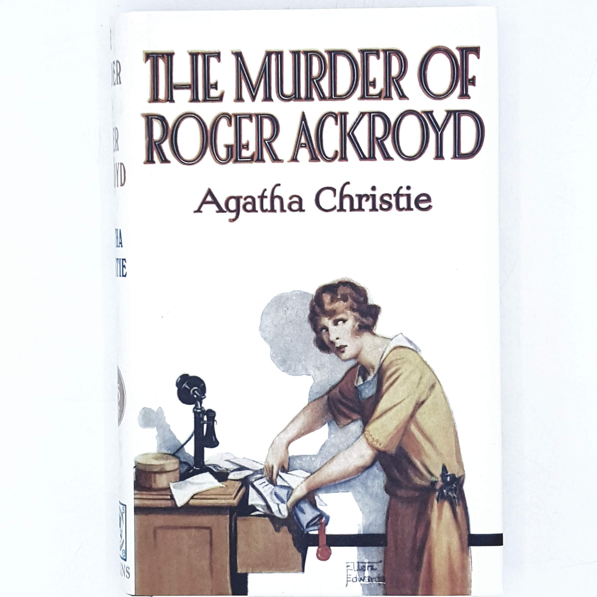 agatha-christie-white-vintage-book-country-house-library