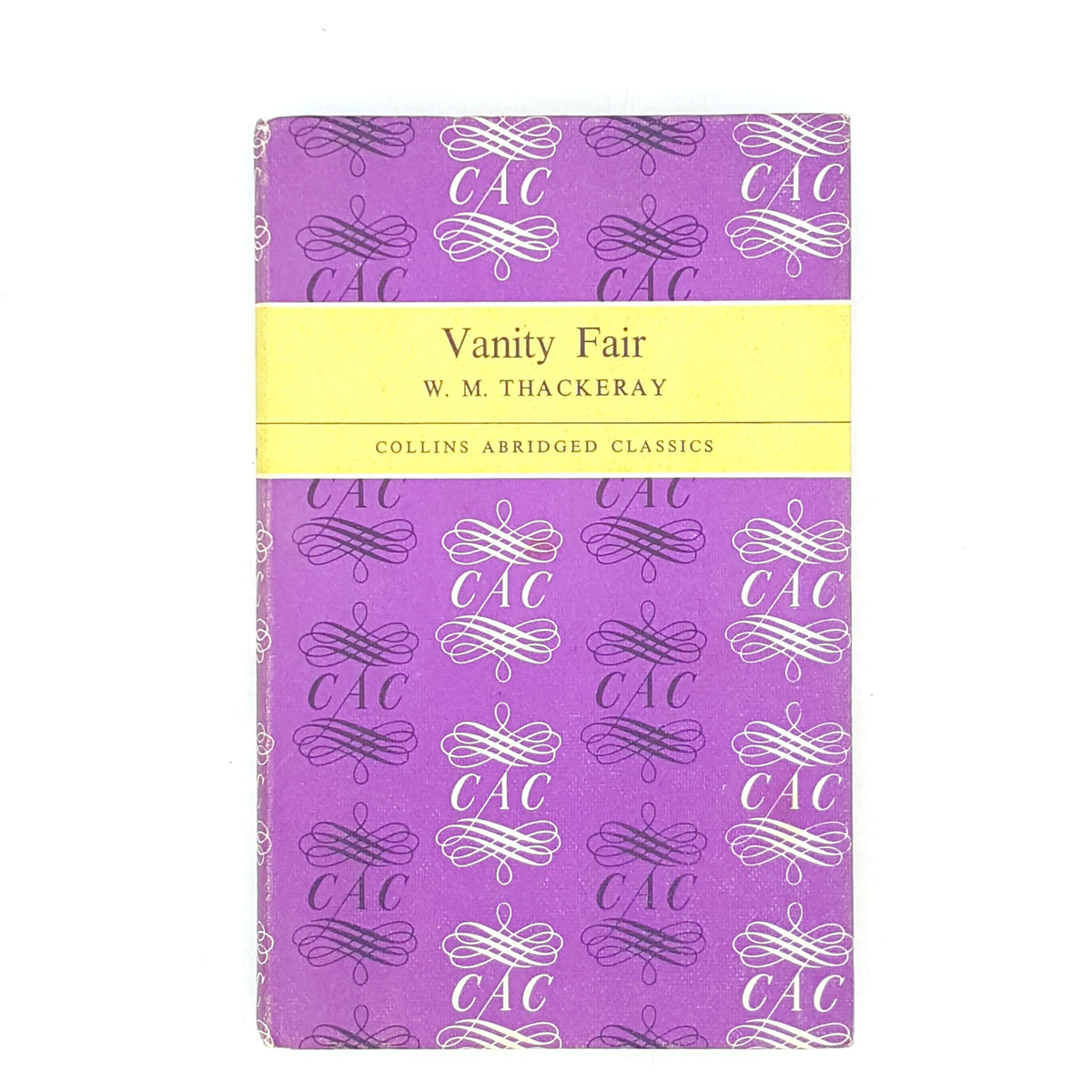 Vanity Fair by W. M. Thackeray Collins Abridged Classics Edition 1965