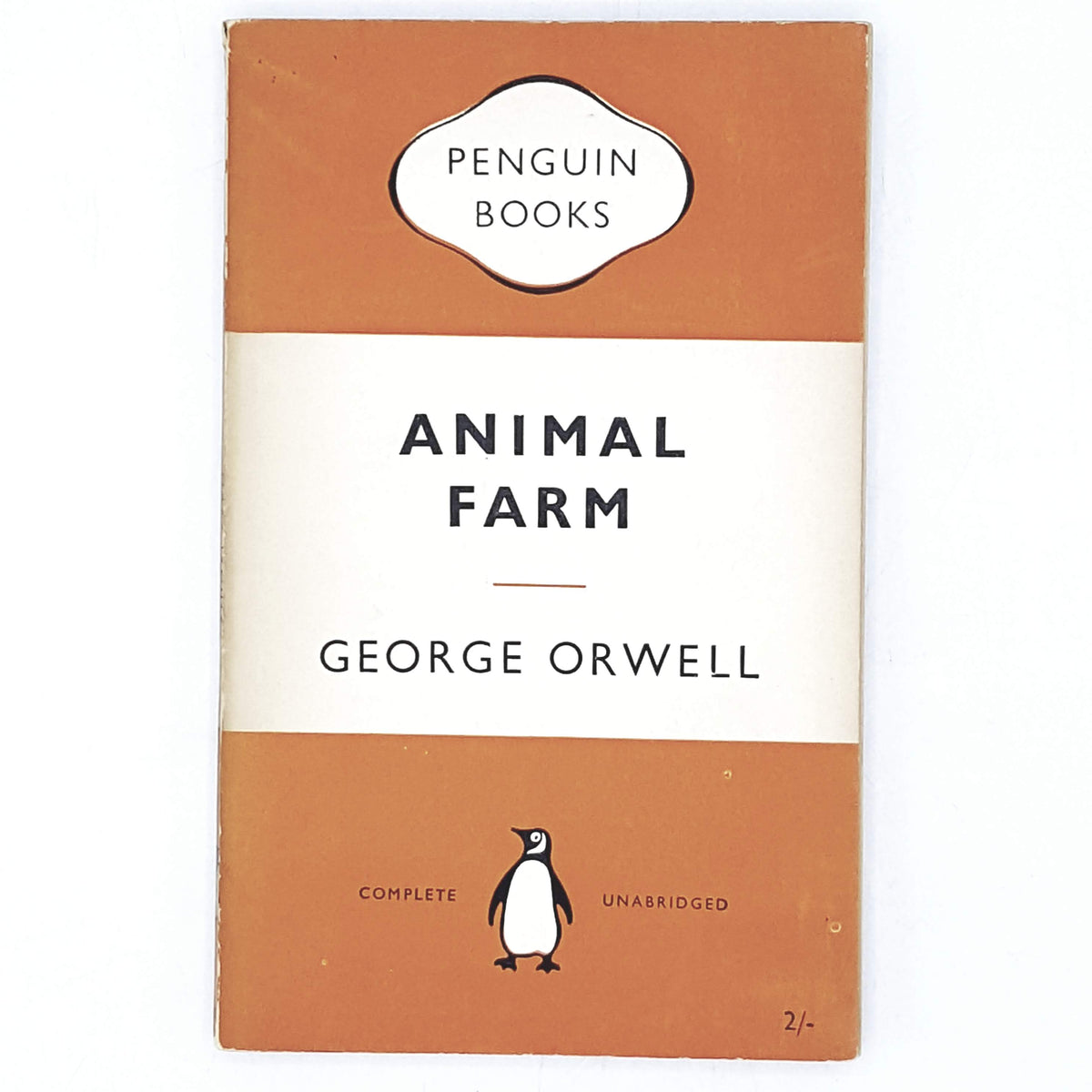 george-orwell-orange-vintage-penguin-country-house-library