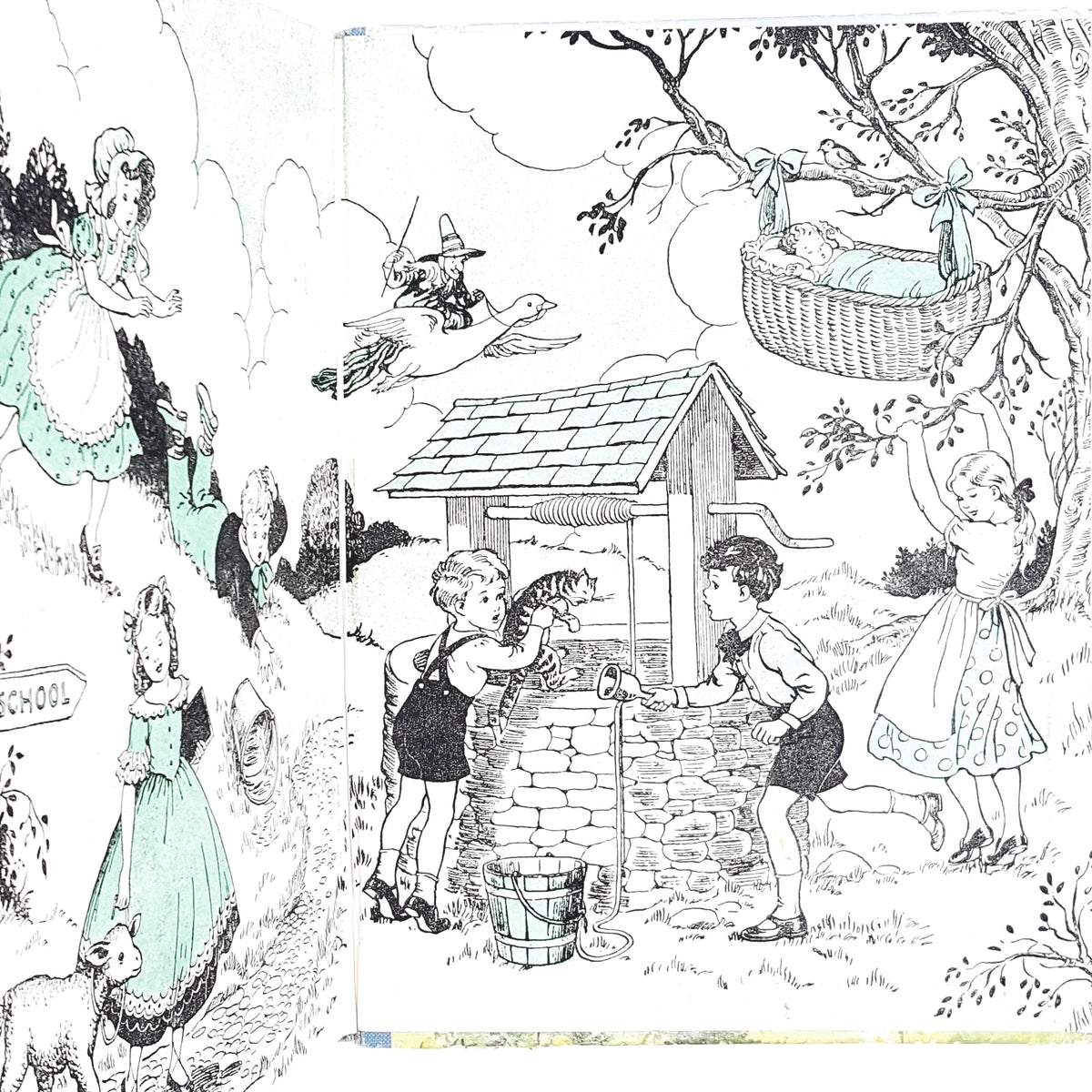 Illustrated Jack &amp; Jill Nursery Rhymes