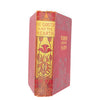 floral-vintage-books-thrift-decorative-cloister-and-the-hearth-patterned-red-antique-old-charles-reade-1908-country-house-library-