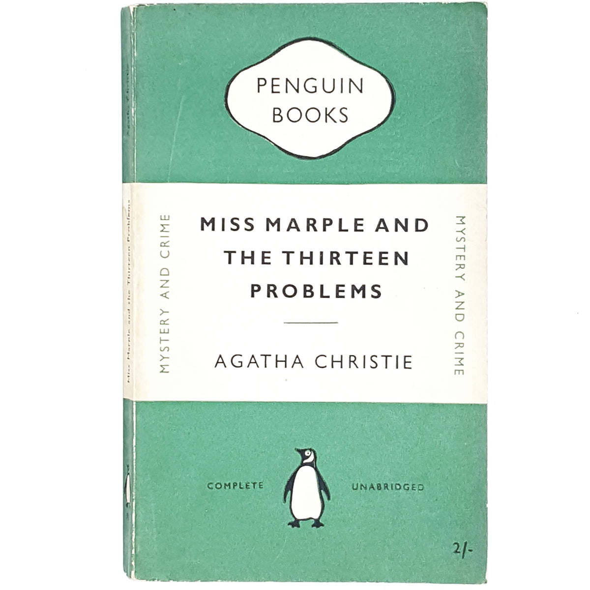 green-penguin-agatha-christie-vintage-book-country-house-library