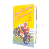 old-vintage-1964-books-racing-sport-patterned-barry-sheene-antique-decorative-sheene-machine-motorcycle-thrift-country-house-library-